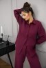Piżama Sensis Colette dł/r Muślin S-XL rozpinana